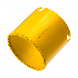 Коронка кольцевая Stayer Professional с карбидно-вольфрамовой крошкой 73 мм