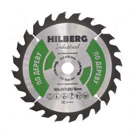 Диск пильный Hilberg Industrial HW186 по дереву 48 зубьев 185х20мм
