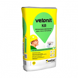 Шпаклевка финишная Weber Vetonit KR 25 кг