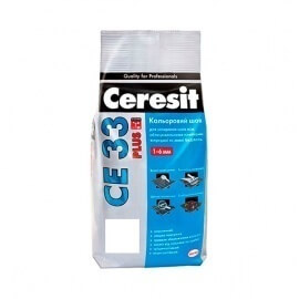 Затирка Ceresit CE 33 Super, цвет белый N01, 2 кг
