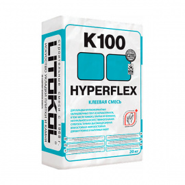 Клей плиточный LITOKOL Hyperflex K100 суперэластичный 20 кг