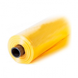 Пленка полиэтиленовая многолетняя 150 мкм желтая, 6х50 м