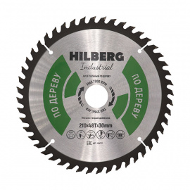 Диск пильный Hilberg Industrial HW211 по дереву 48 зубьев 210х30 мм