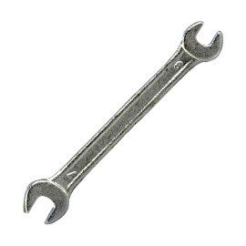 Ключ рожковый Sparta хромированный 6х7 мм