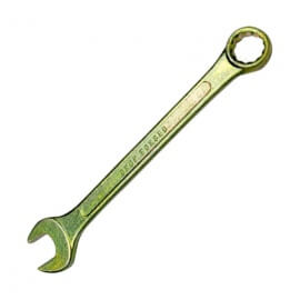 Ключ комбинированный Сибртех желтый цинк 32 мм