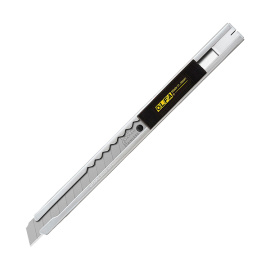 Нож строительный Olfa нержавеющий корпус 9 мм