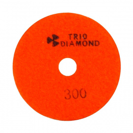 Круг алмазный шлифовальный Trio-Diamond гибкий № 300 сухая шлифовка 100 мм