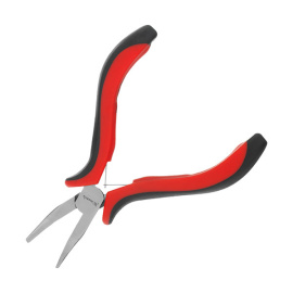 Длинногубцы изогнутые Matrix Mini двухкомпонентные рукоятки 130 мм