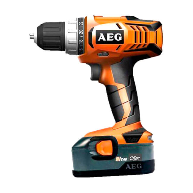 Дрель аккумуляторная ударная AEG BSB 18G2 NC-172C, 18 В, 1,7 Ач