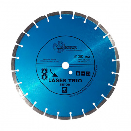 Диск алмазный Trio-Diamond Segment Лазер Бетон, сегментный 350 мм