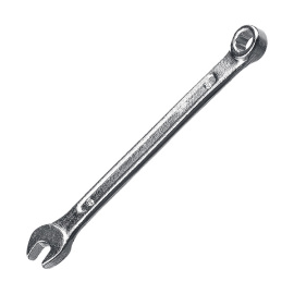Ключ комбинированный Сибин белый цинк 6 мм