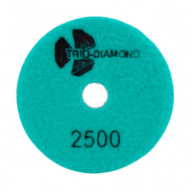 Круг алмазный шлифовальный Trio-Diamond гибкий № 2500 сухая шлифовка 100 мм
