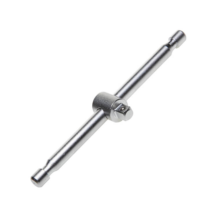 Вороток для торцовых головок Kraftool Industrie Qualitat T-образный 115 мм, 1/4"