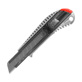 Нож строительный Зубр Профессионал Про-18В металлический корпус 18 мм