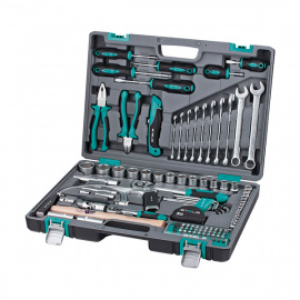 Набор инструментов Stels в кейсе 1/2"+1/4", 98 предметов