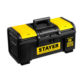 Ящик для инструмента Stayer Professional ToolBox-19 пластиковый 480х270х240 мм