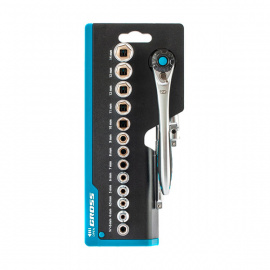 Головки торцевые в наборе Gross 1/4", 36 предметов