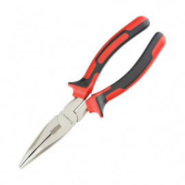 Длинногубцы изогнутые Matrix Nickel двухкомпонентные рукоятки 200 мм