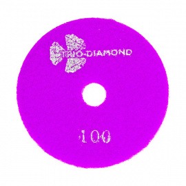 Круг алмазный шлифовальный Trio-Diamond гибкий № 100 сухая шлифовка 100 мм