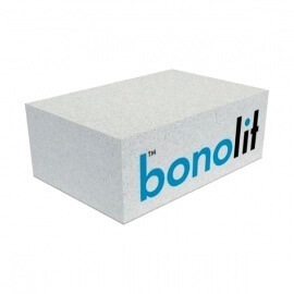 Блок газобетонный Bonolit D500 стеновой 600х250х375 мм