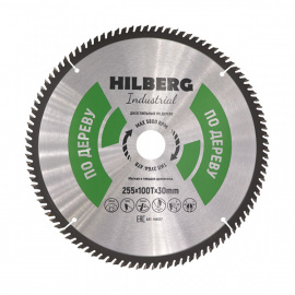 Диск пильный Hilberg Industrial HW257 по дереву 100 зубьев 255х30 мм