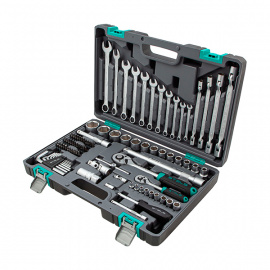 Набор инструментов Stels в кейсе 1/2"+1/4", 88 предметов