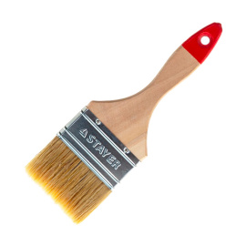 Кисть плоская Stayer Universal-Standard светлая натуральная щетина 75 мм
