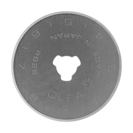 Лезвие круглое для RTY-1/G и RTY-1/DX Olfa специальное 28х0.3 мм, 2 шт