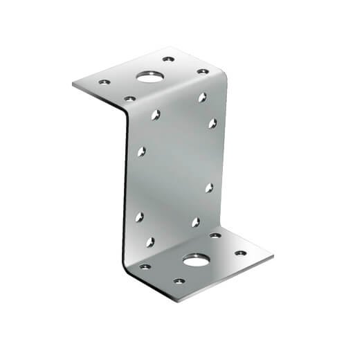 Уголок крепежный Z-образный KUZ-70 толщина 2 мм