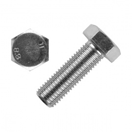 Болт с шестигранной головкой Tech-Krep DIN933 оцинкованный М14х30