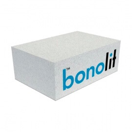 Блок газобетонный Bonolit D300 стеновой 600х250х350 мм