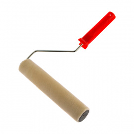 Валик малярный в сборе Matrix Велюр Pro Line 50% шерсть, 50% полиакрил 40х250 мм