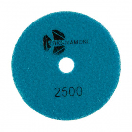 Круг алмазный шлифовальный Trio-Diamond гибкий № 2500 мокрая шлифовка 125 мм