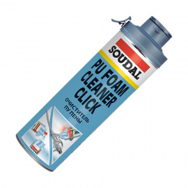 Очиститель полиуретановой пены Soudal Foam Cleaner Click & Clean 500 мл