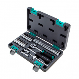 Набор инструментов Stels в кейсе 1/4", 29 предметов