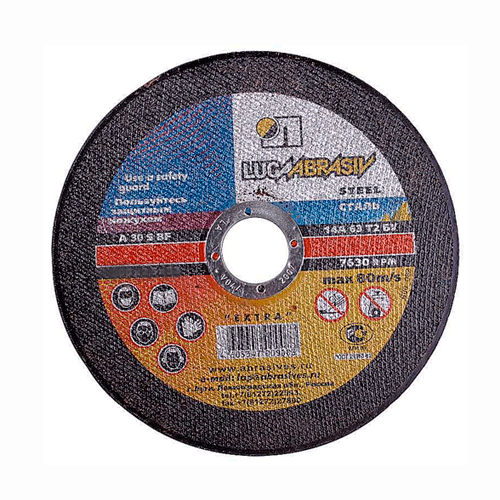 Круг отрезной абразивный Луга по металлу 400х4 мм