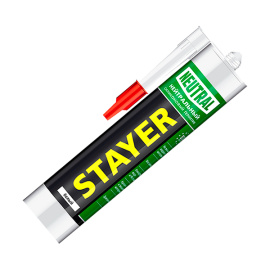 Герметик силиконовый Stayer Master нейтральный белый 260 мл