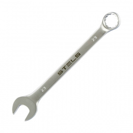 Ключ комбинированный Stels матовый хром 23 мм
