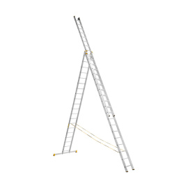 Лестница трехсекционная Alumet P3 9320, 3х20 алюминиевая 15,29 м