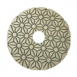 Круг алмазный шлифовальный Trio-Diamond гибкий, №4 мокрая шлифовка 100 мм