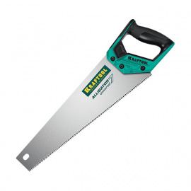 Ножовка по дереву Kraftool Alligator Universal 7 универсальный зуб 9/10TPI, 400 мм