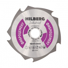 Диск пильный Hilberg Industrial Фиброцемент HC190 5 зубьев 190х30 мм