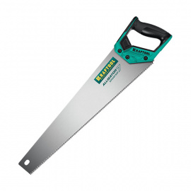 Ножовка по дереву Kraftool Alligator Universal 7 универсальный зуб 7/8TPI, 500 мм