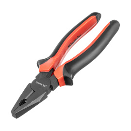 Плоскогубцы Matrix Black Nickel двухкомпонентные рукоятки 200 мм
