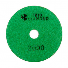 Круг алмазный шлифовальный Trio-Diamond гибкий № 2000 мокрая шлифовка 125 мм