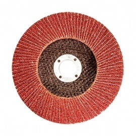 Круг шлифовальный лепестковый Луга торцевой, зерно P80, 150 мм