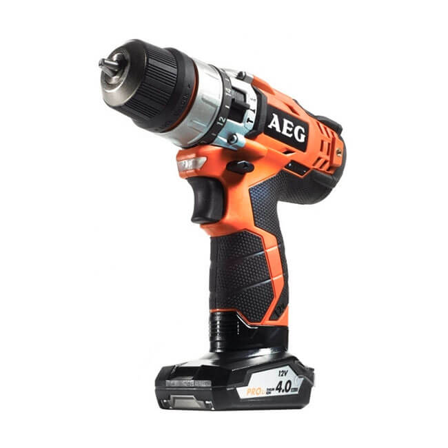 Дрель аккумуляторная ударная AEG BSB12C2 LI-kit2B, 12 В, 2,0 Ач