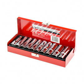 Головки торцевые в наборе Matrix 1/2", 10-22 мм, 10 предметов