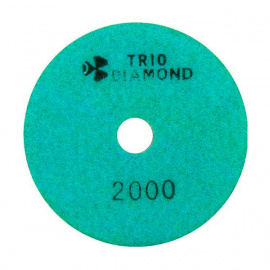 Круг алмазный шлифовальный Trio-Diamond гибкий № 2000 сухая шлифовка 100 мм