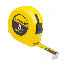 Рулетка измерительная Stayer Мaster MaxTape пластиковый корпус 3 м